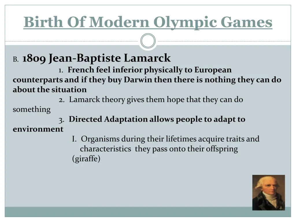 birth of modern olympic games 1