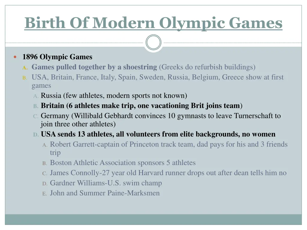 birth of modern olympic games 4