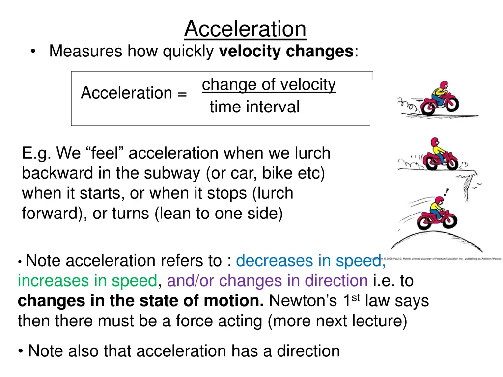 acceleration