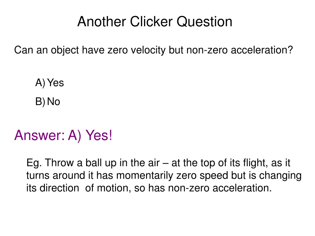 another clicker question