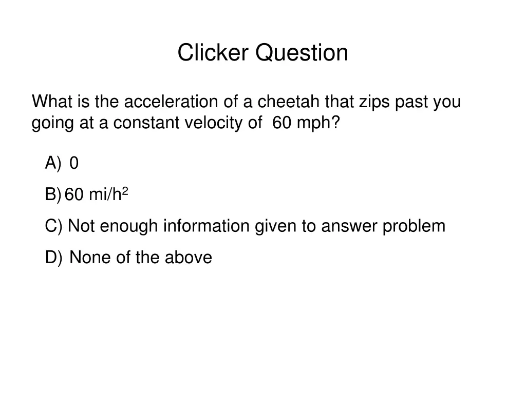 clicker question 4