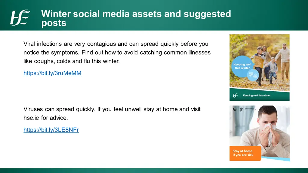 winter social media assets and suggested posts