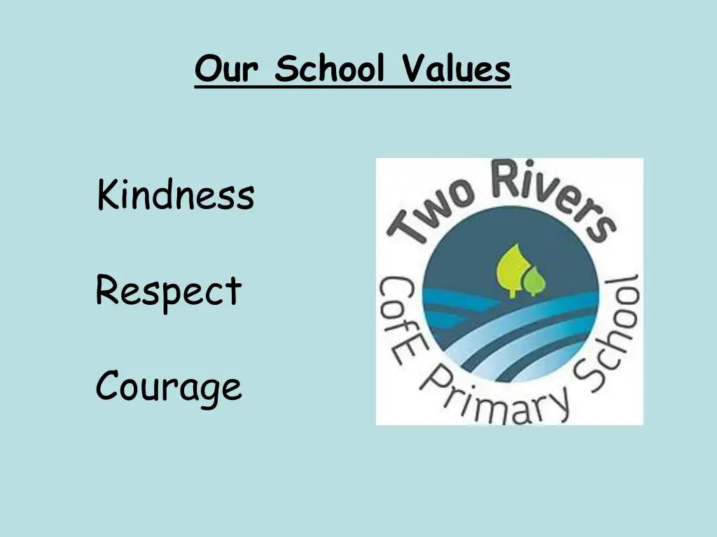 our school values