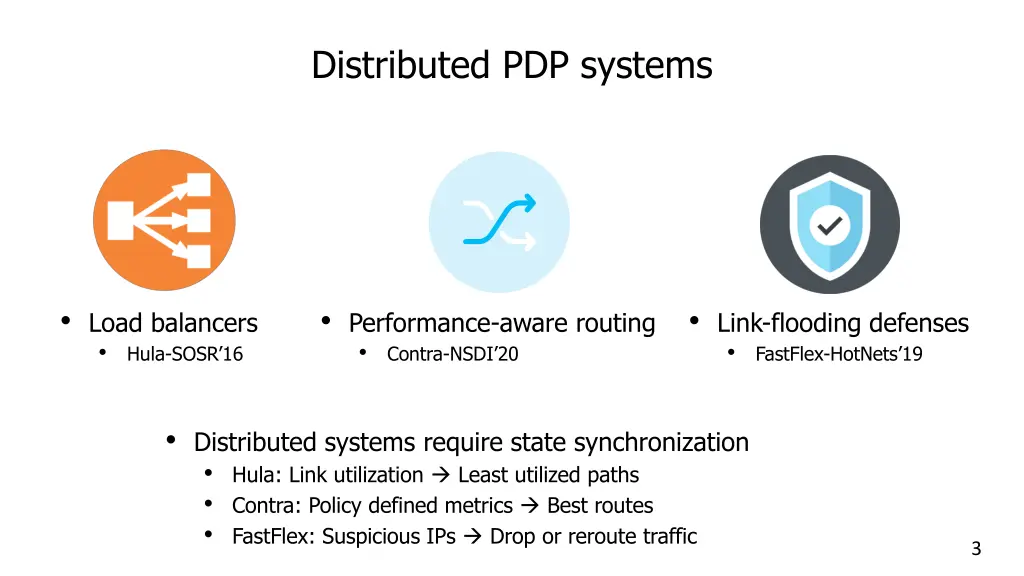 distributed pdp systems