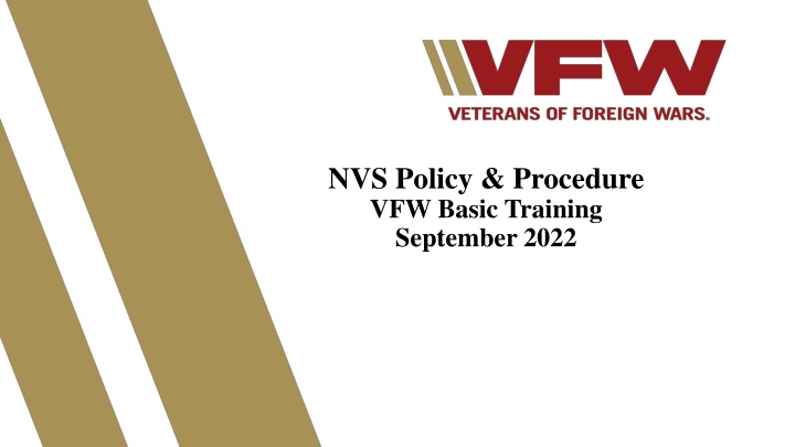 nvs policy procedure vfw basic training september