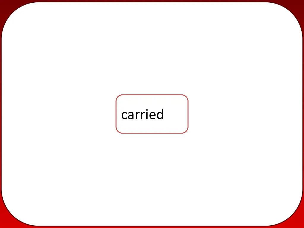 carry carri carried