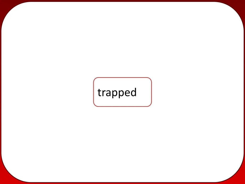 trap trapp trapped