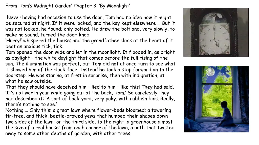 from tom s midnight garden chapter 3 by moonlight 1