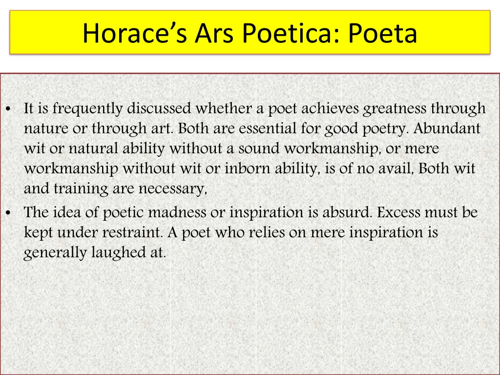 horace s ars poetica poeta 3