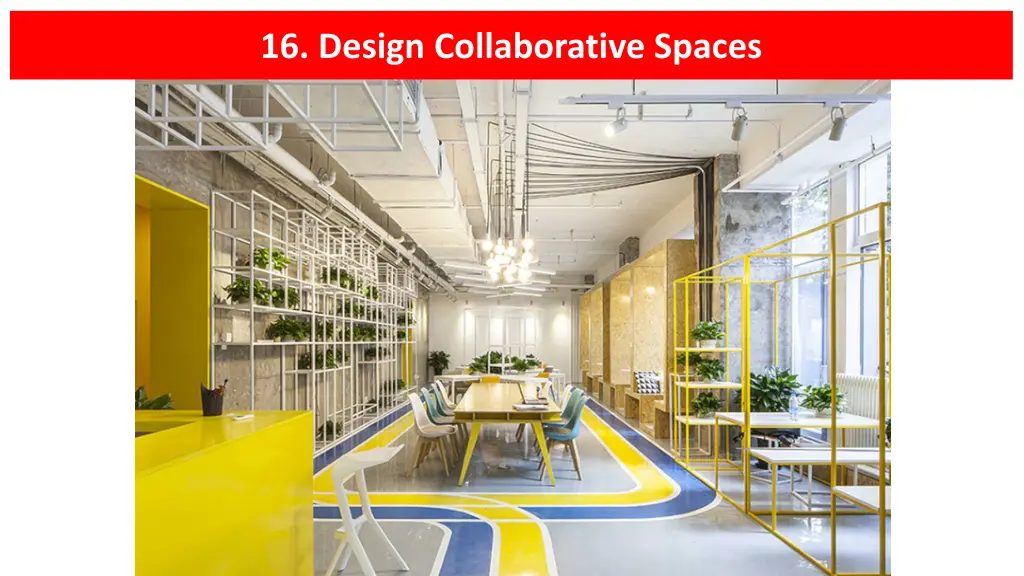 16 design collaborative spaces