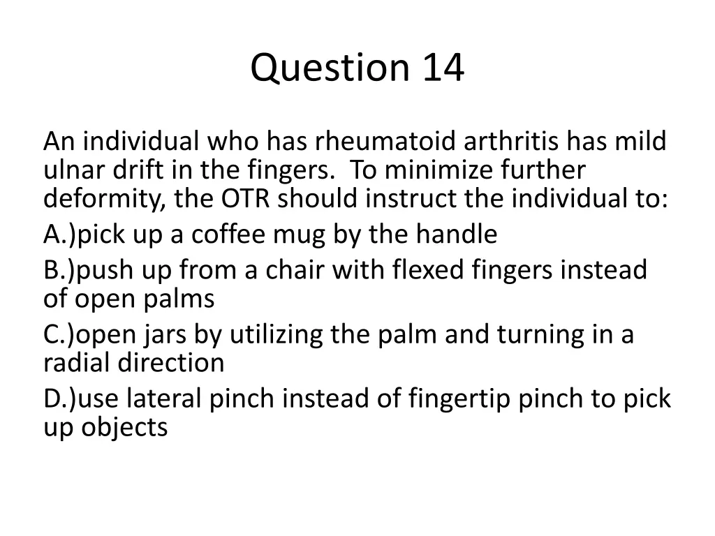 question 14