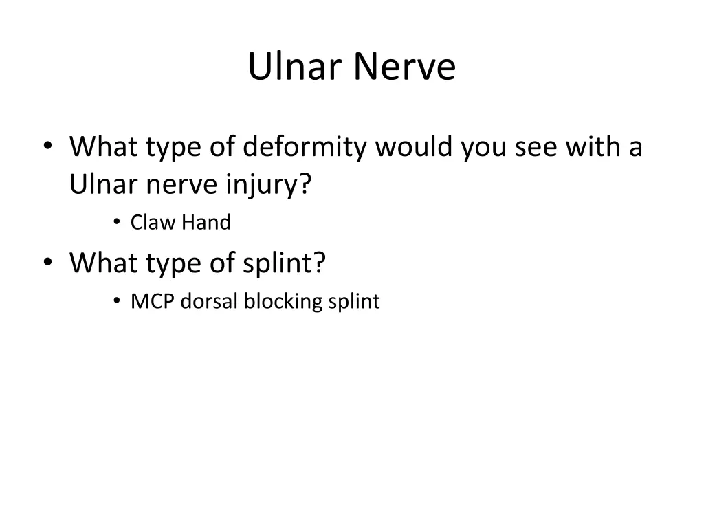 ulnar nerve