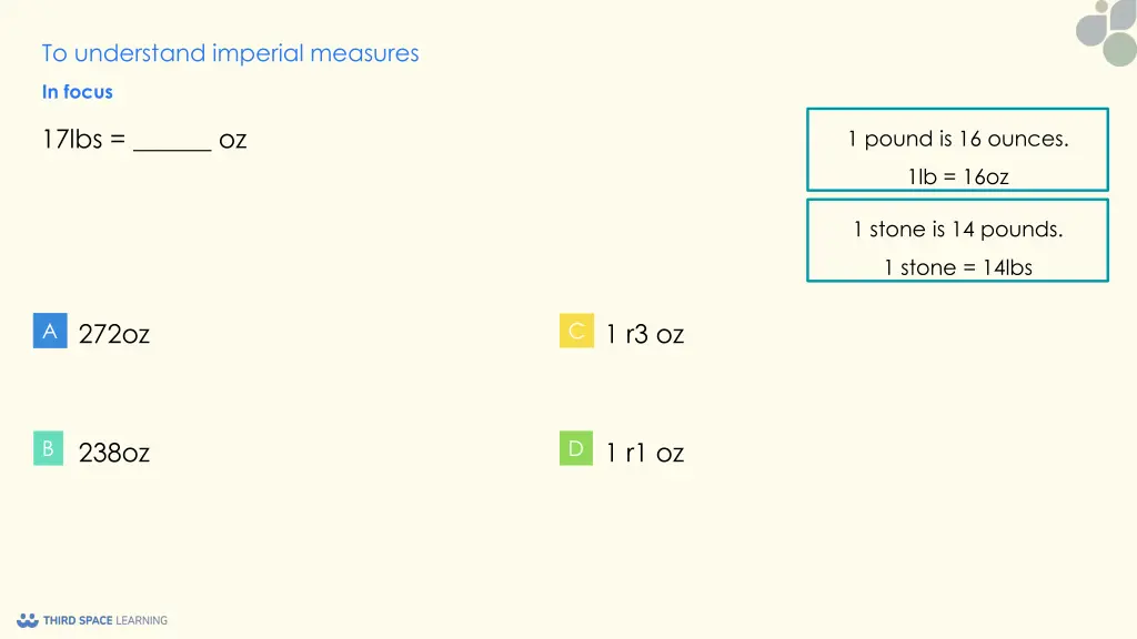 to understand imperial measures 2