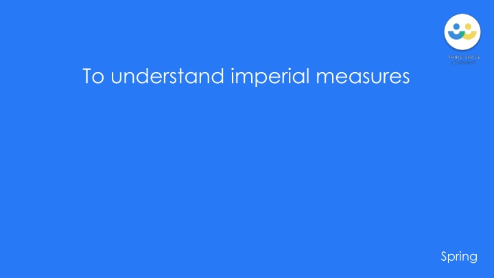 to understand imperial measures