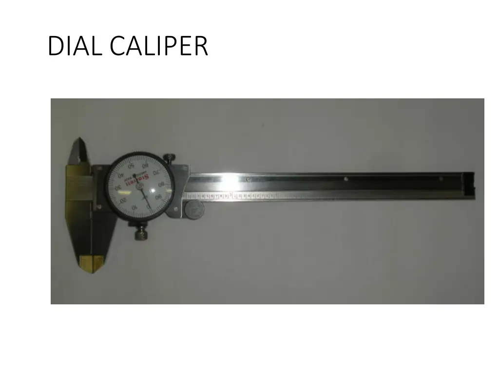 dial caliper