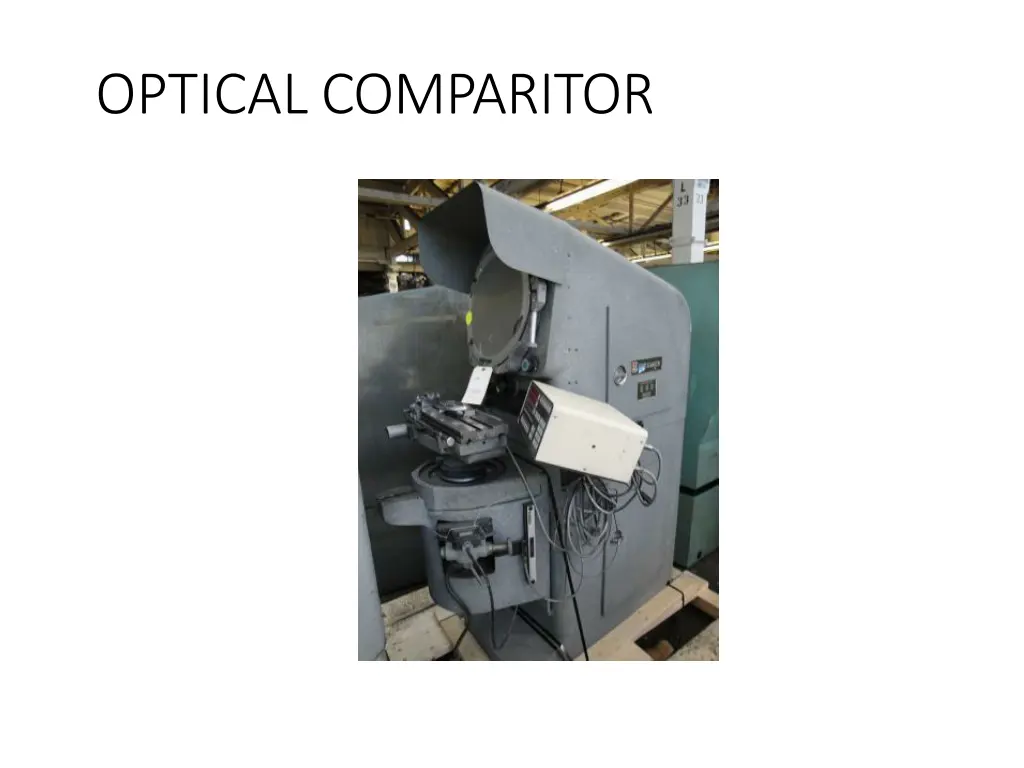 optical comparitor