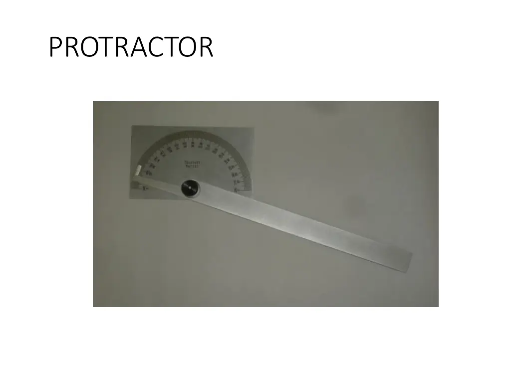 protractor