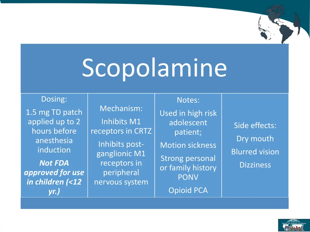 scopolamine