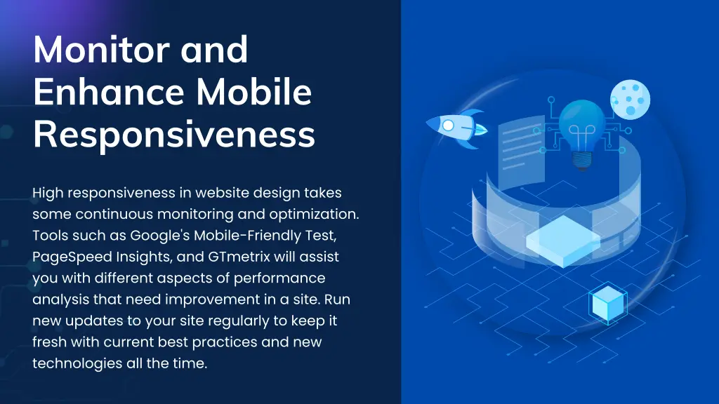 monitor and enhance mobile responsiveness