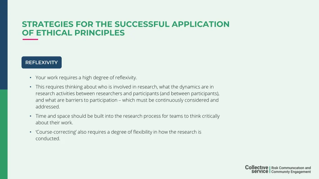 strategies for the successful application 2