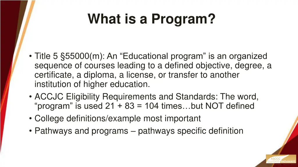 what is a program