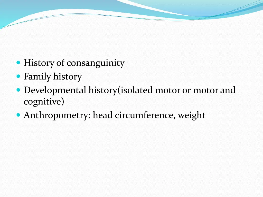 history of consanguinity family history