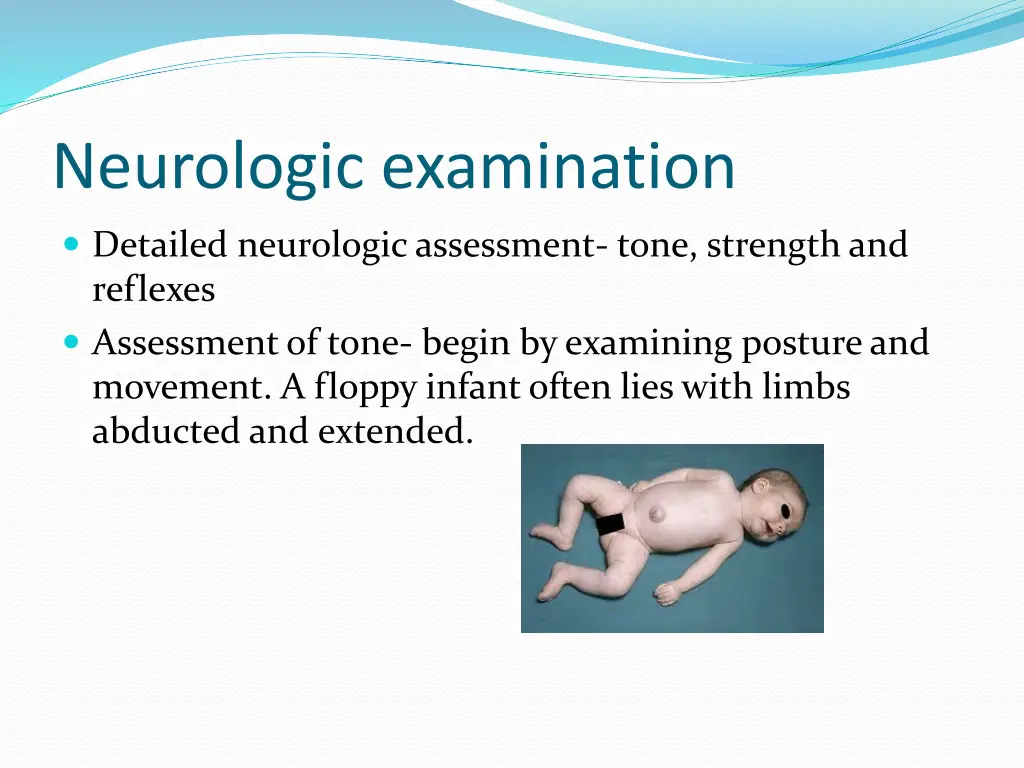 neurologic examination