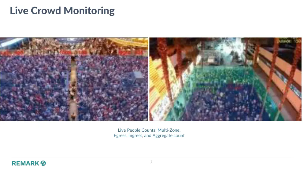 live crowd monitoring