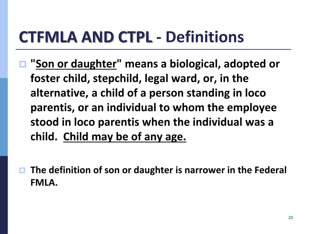 ctfmla and ctpl definitions 2