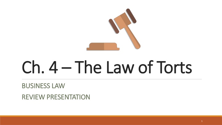 ch 4 ch 4 the law of torts the law of torts