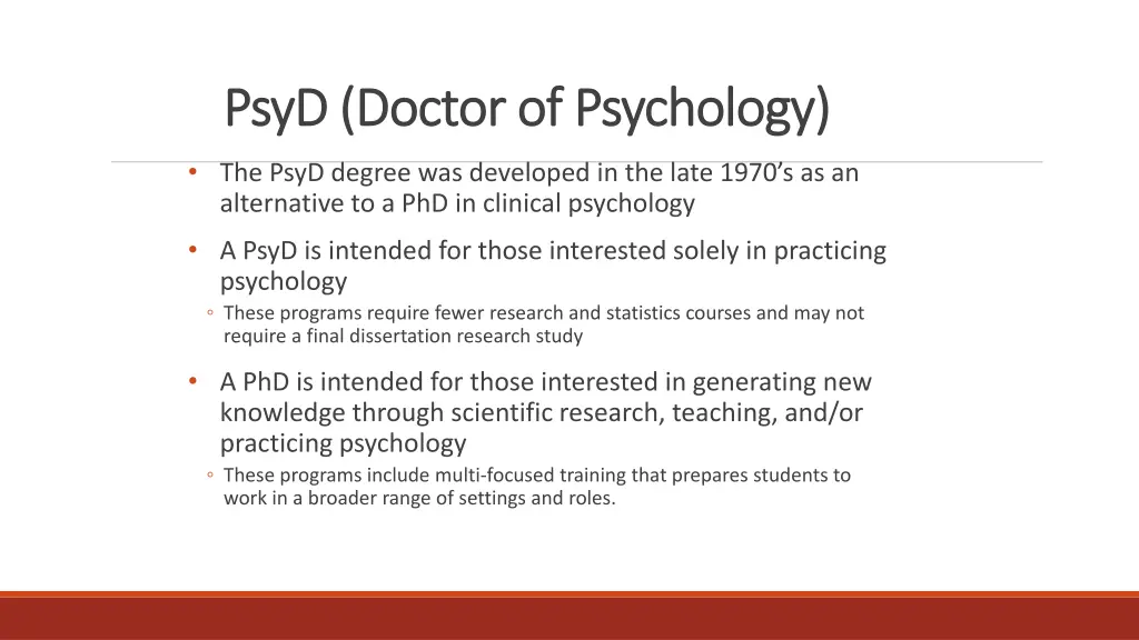 psyd doctor of psychology psyd doctor