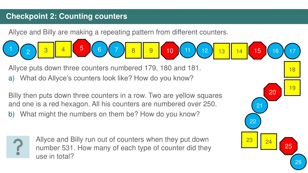 checkpoint 2 counting counters