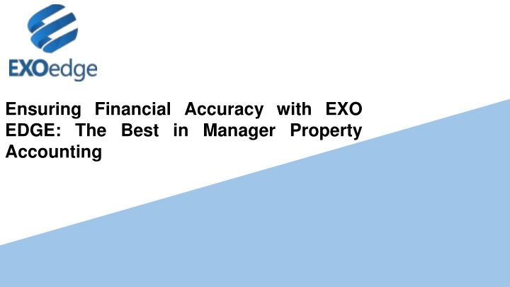 ensuring financial accuracy with exo edge