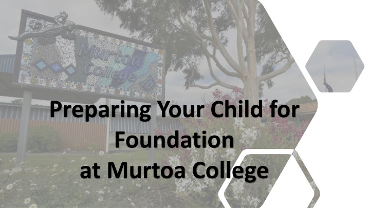 preparing your child for foundation at murtoa