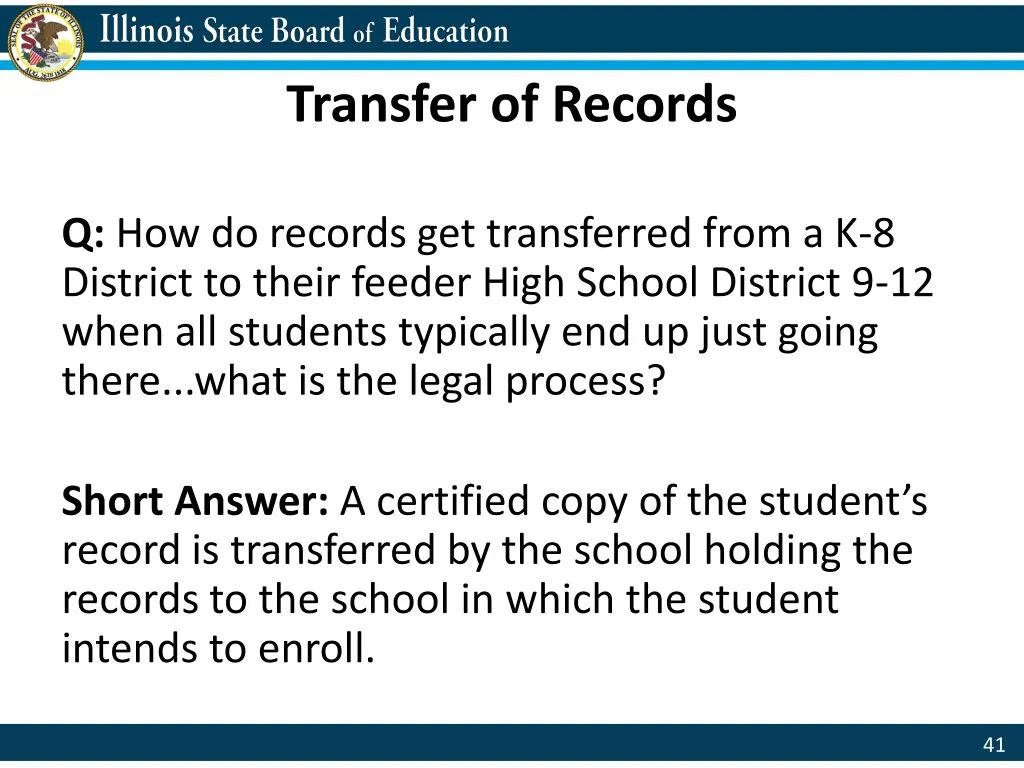 transfer of records 1