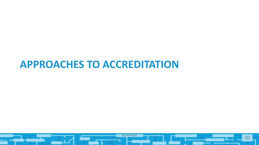 approaches to accreditation