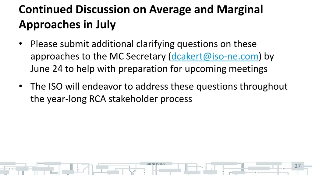 continued discussion on average and marginal