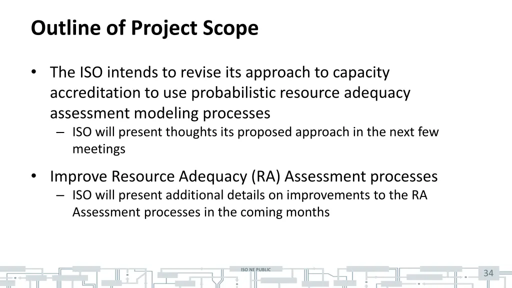 outline of project scope