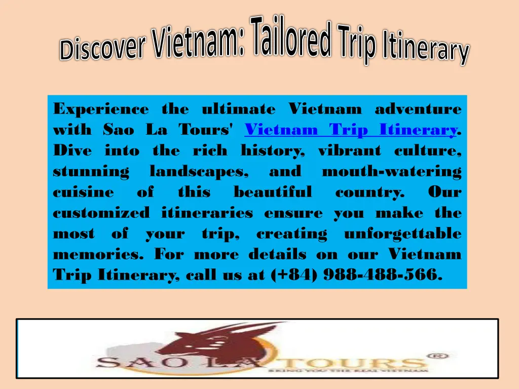 discover vietnam tailored trip itinerary 3