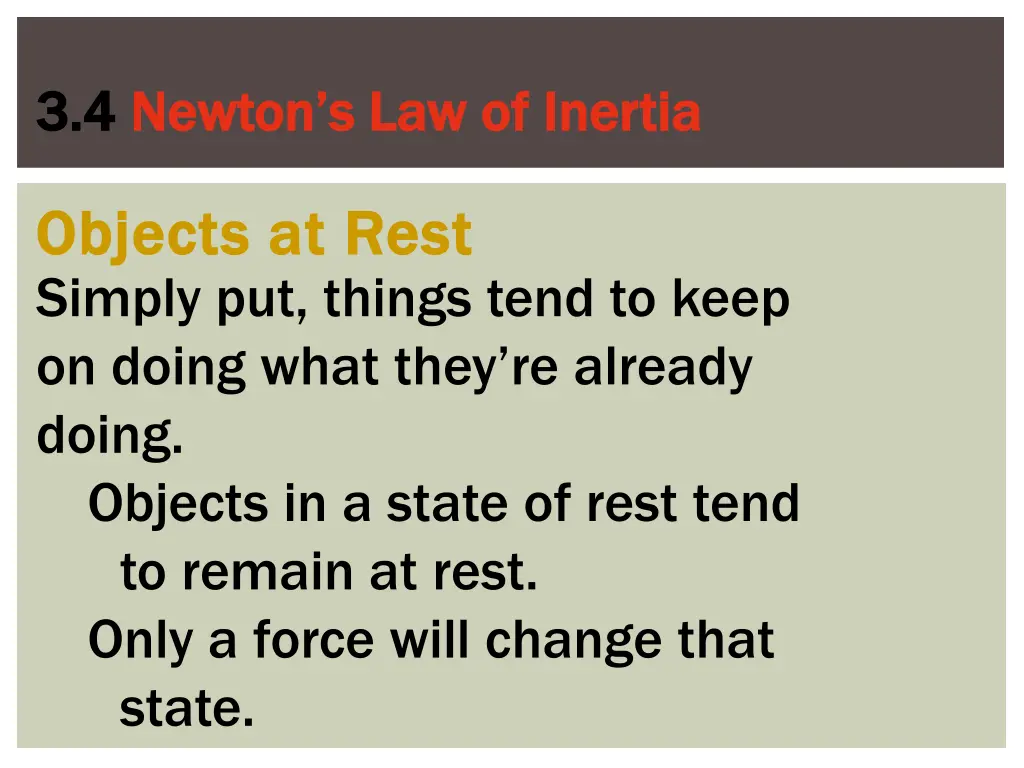 3 4 3 4 newton s law of inertia newton 1