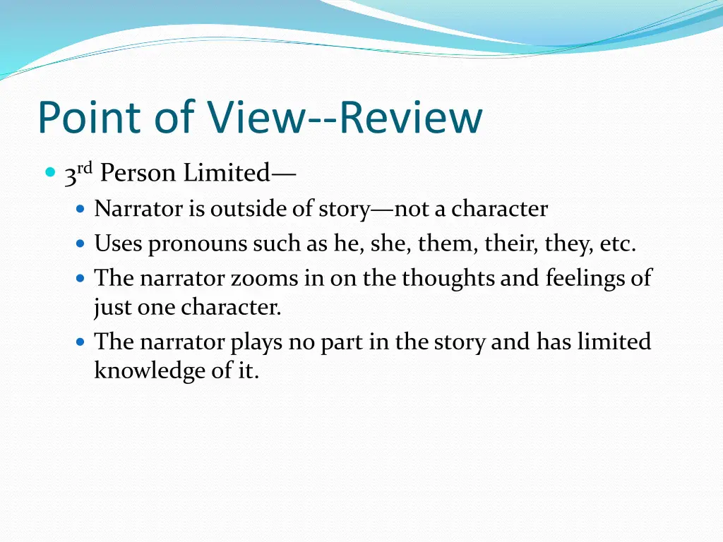 point of view review 2