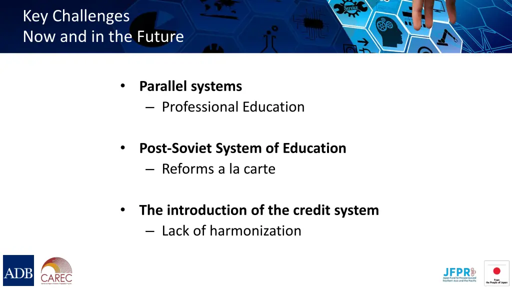 key challenges now and in the future