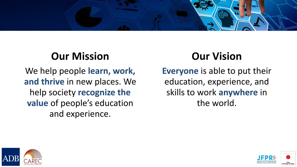 our mission we help people learn work and thrive