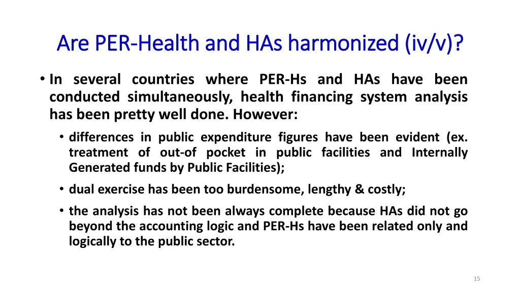 are per are per health and has harmonized 3