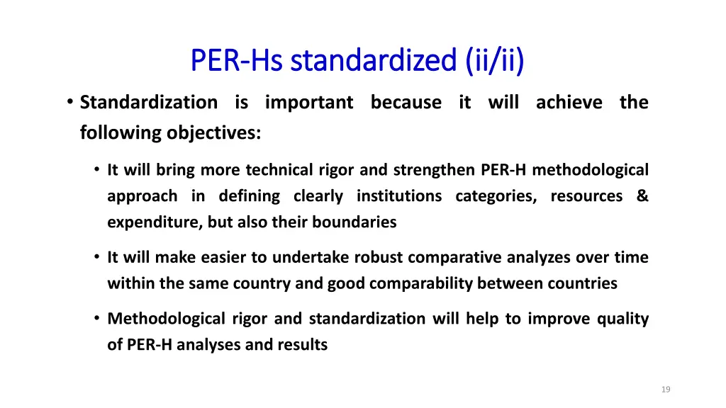 per per hs standardized ii ii hs standardized