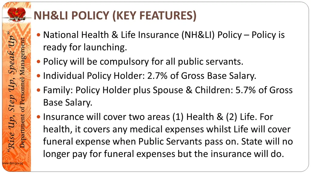 nh li policy key features