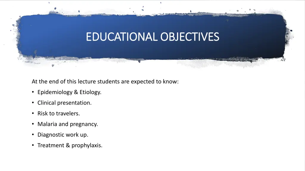 educational objectives educational objectives