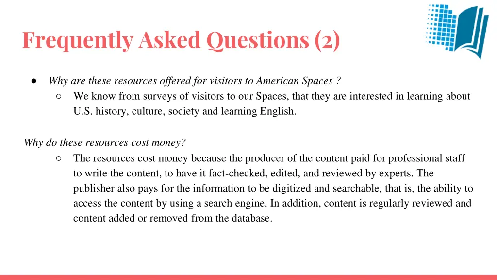 frequently asked questions 2