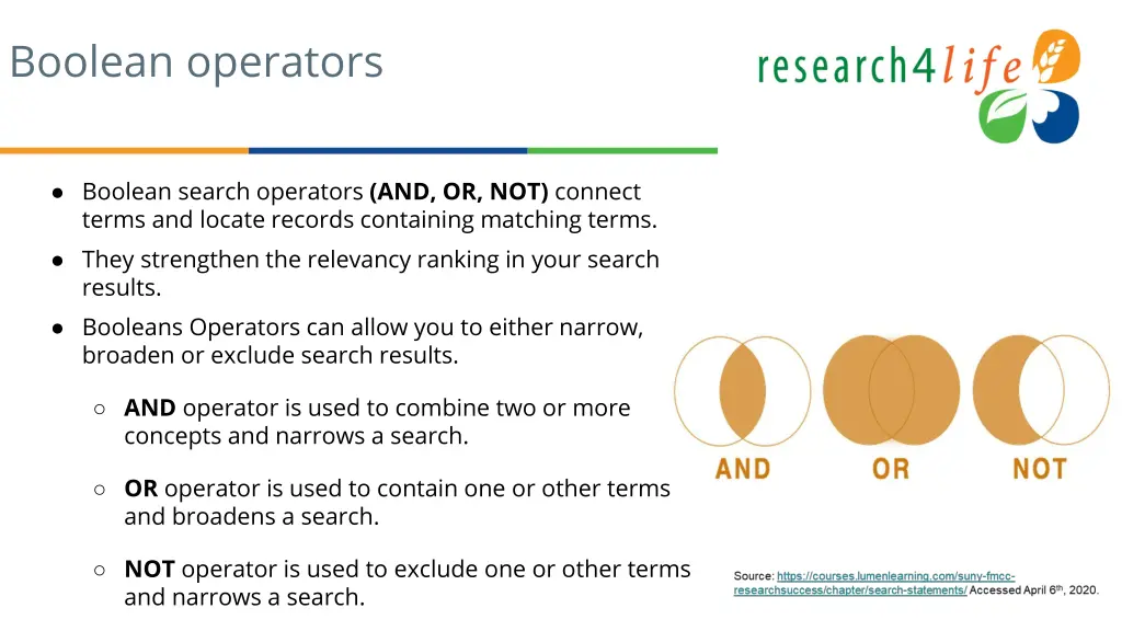 boolean operators