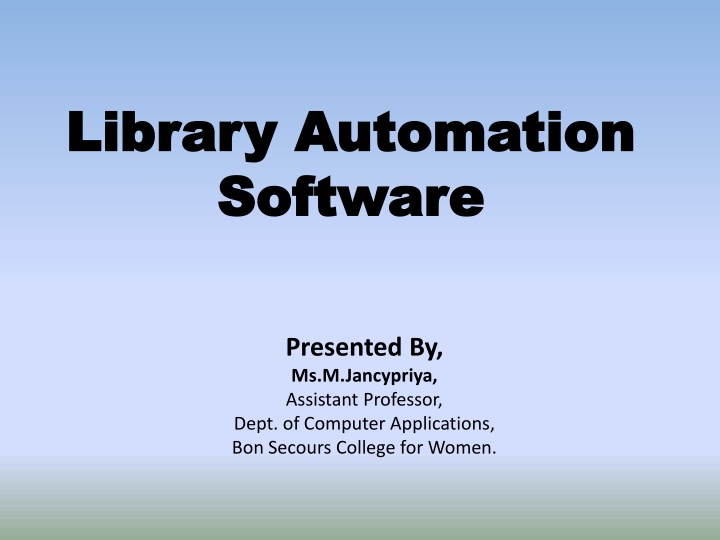 library automation library automation software